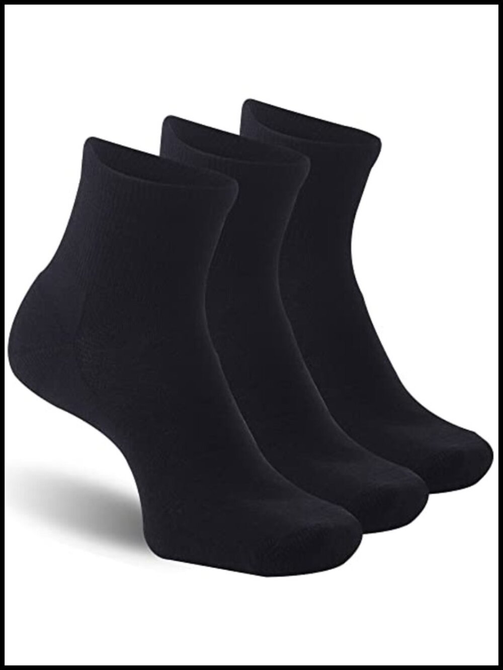 3 Pairs 90% Merino Wool Ankle Socks Thin All-Season Casual Breathable